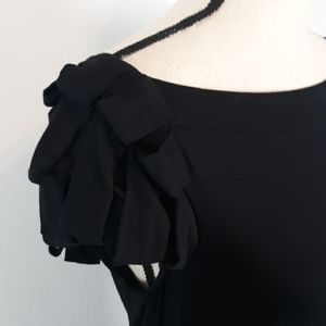 ANTHRO Cynthia Rowley boatneck Slip Dress Sz M